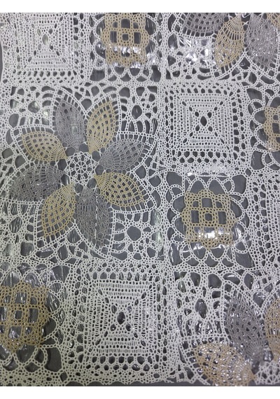 Pvc Küpür Dantel Raf Ve Dolap Örtüsü Runner Beyaz Kahve Kahverengi