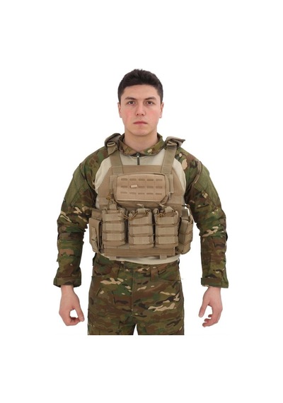Single Sword Kasırga Tactical Hücum Yeleği Açık Cepli Erkek Hediye Savaş Oyunu