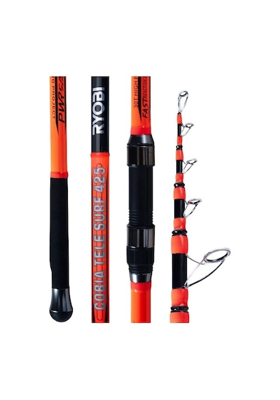 Ryobi Cobia 4.25 Cm 100-300gr Teleskopik Surf Olta Kamışı