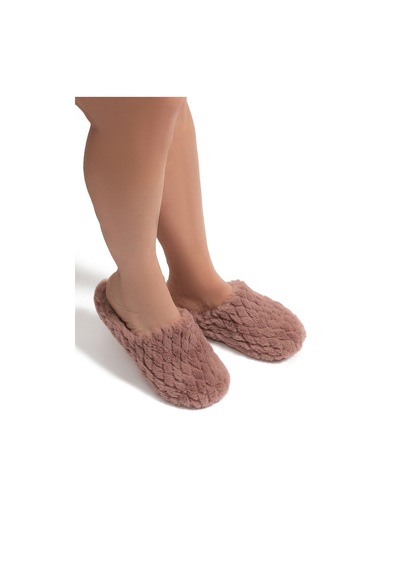 Twigy Beyonce Kadın Peluş Ev Terliği Pudra 37/41 Pudra Twigy Beyonce Kadın Peluş Ev Terliği Pudra 37/41 Pudra