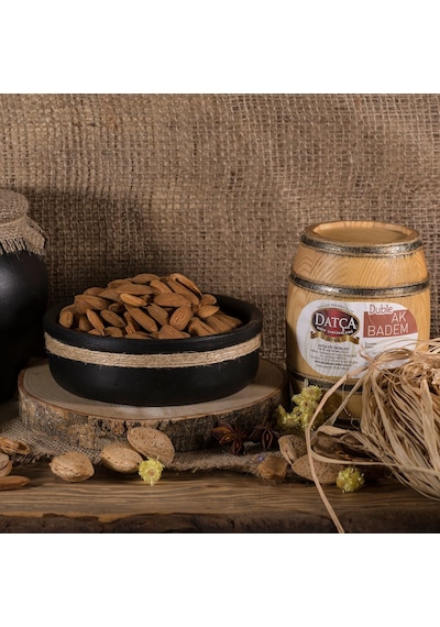 Datça Köy Ürünleri Çiğ Duble Ak Badem 1 KG