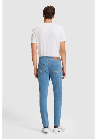 U.S. Polo Assn. Erkek Açık Mavi Slim Fit Jean Pantolon 50325212-dn0003 Lıght Blue C