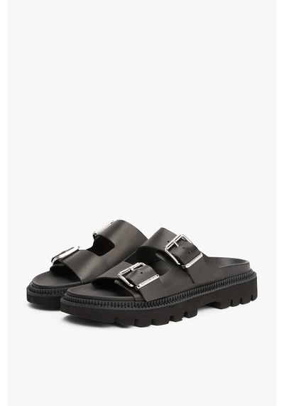Kadın Double Strap Sandal Terlik En0en02753bds Siyah