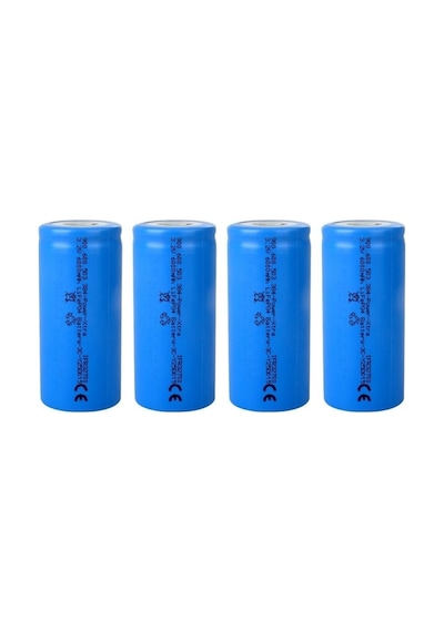 Power-xtra Ifr32700 - 3.2v 6000 Mah Lifepo4 Şarjlı Pil - 3c 4 Lü