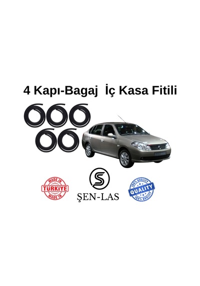 Renault Symbol 2.nesil Şen-las 4 Kapı + Bagaj Fitili Şl1811u