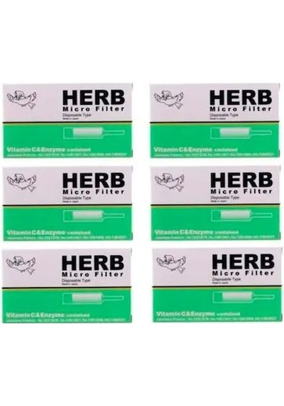 Herb Micro Filter Filtreli Ağızlık 10'lu x 6 Paket
