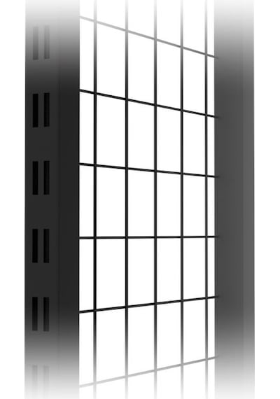 3 Katlı Duble Dekoratif Midi Rack - Ekonomik Depo,arşiv, Kiler Rafı Siyah-turuncu-46x90 Cm-100 Cm Çok Renkli
