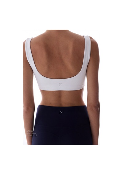 Penti LYCRA Beyaz Cream Hafif Destek Kare Yaka Çıkarılabilir Pedli Spor Sütyeni