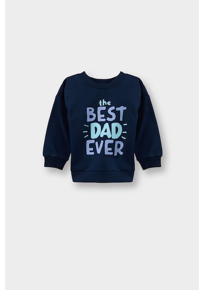 Defacto Erkek Bebek Bisiklet Yaka Baskılı İçi Yumuşak Tüylü 2li Sweatshirt G4283a525wner118 Ekru-er118