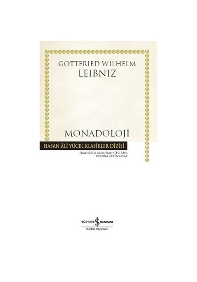 Monadoloji-Hasan Ali Yücel - Klasikler