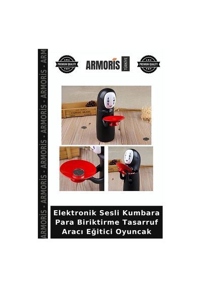 Elektronik Sesli Kumbara Para Biriktirme Tasarruf Aracı Eğitici Oyuncak