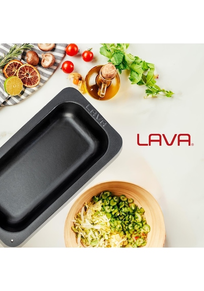 Lava Döküm Dikdörtgen 1/3 Gastronomi Küvet Ölçü 32x17cm. 001
