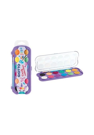 Giotto Gıotto Sulu Boya 30 Mm 12 Li Pastel Tonlar 351600 Karışık