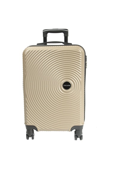 Escape Vlz 072-set Abs 8 Tekerlekli Büyük, Orta, Kabin Boy Valiz, Bavul Seti, Gold
