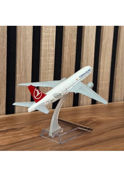 Thy Boeing 777-300 Model Uçak 1/250 Ölçek Metal Gövde İsim Yazılabilir Myk Hediye Ve Sanat Atölyesi Üretimi