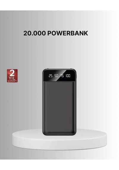 Mey İthalat Taşınabilir 20.000 Mah Hızlı Şarj Powerbank 4 Çıkışlı Diğer