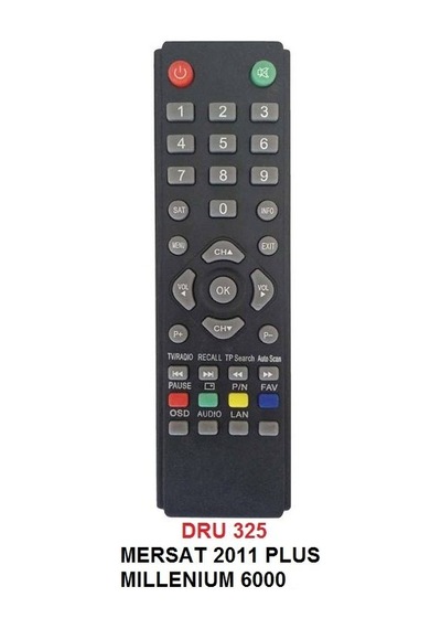 Mersat 2011 Plus Milenyum 6000 Uydu Kumandası