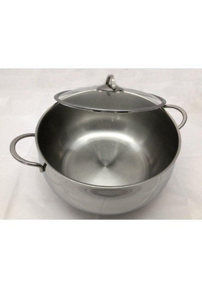 Küre Inox Derin Tencere 30 Cm Inox