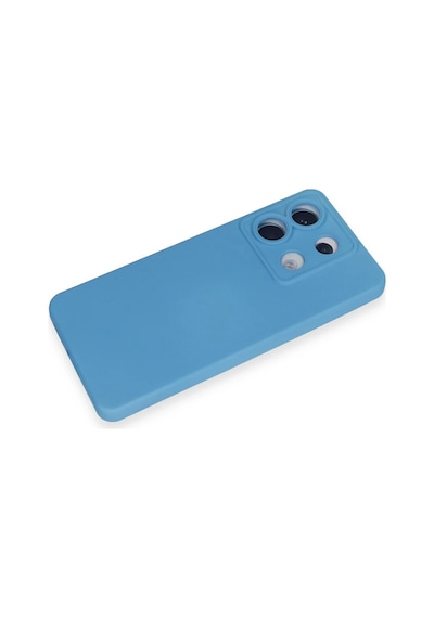 Newface - 423 - Xiaomi Redmi Note 13 Pro 5g Kılıf Nano İçi Kadife Silikon - Edntrend - - Mavi