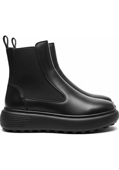 Lufian 122230048 Monıca Unisex Deri Bot Siyah