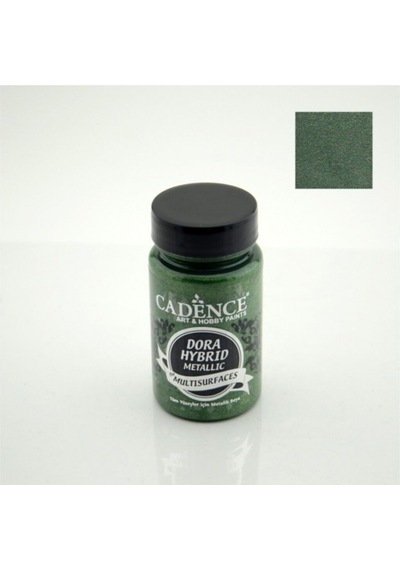 7135 Yeşil Dora Hybrid Metallic Akrilik Boya 90 Ml Karışık, Çok Renkli