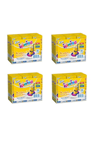 İçim İçimino Muzlu Süt 180 Ml X 24 Adet