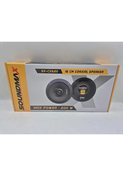 Soundmax 16cm Hoparlör - Soundmax Sx-cx620 Kapı Hoparlörü - Soundmax 16cm Koaksiyel Hoparlör