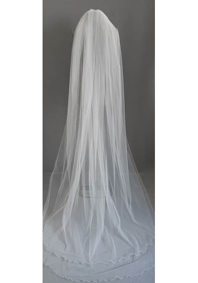 Suzanna Moda Hayal Tül Duvak 2.20cm Boyu Uzun Çift Kat 1.50cm Eni