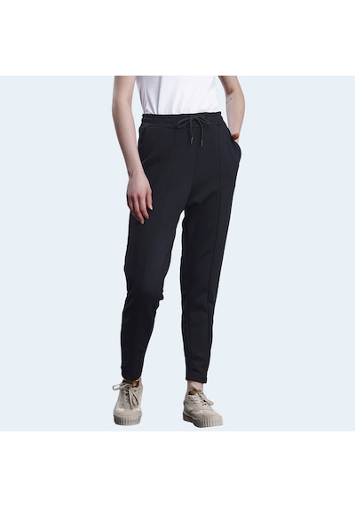 Slazenger KORBIN Kadın Cepli Dar Paça Siyah Eşofman Altı