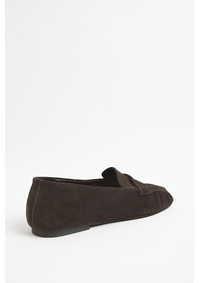 Lutvelizade Loafer 2510 Büzgülü Detaylı Acı Kahve Süet Kadın Loafer Acı Kahverengi Lutvelizade Loafer 2510 Büzgülü Detaylı Acı Kahve Süet Kadın Loafer Acı Kahverengi