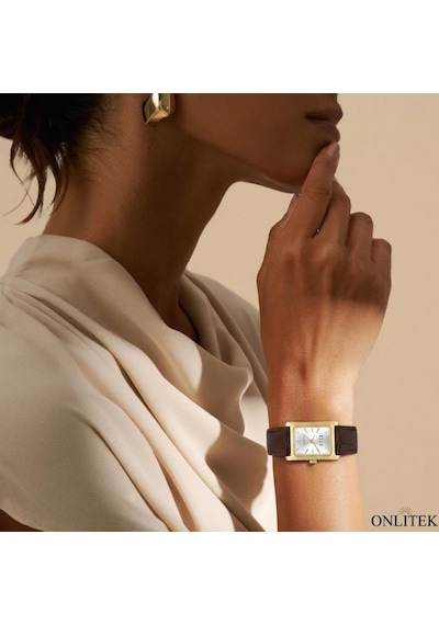 Elle El.1.10002-5 38 Mm Kadın Kol Saati Gold