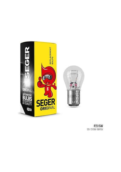 Seger Ampul P21/5w 12v 21/5w 1016 Bay15d Standart Yenileme IS00-SEGER 208680