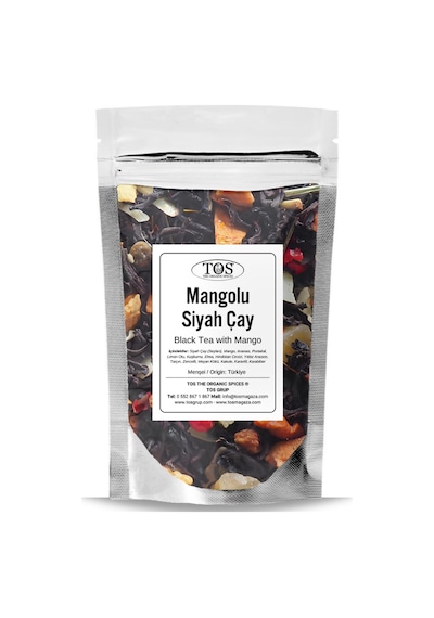Tos The Organic Spices Mangolu Siyah Çay 250 G