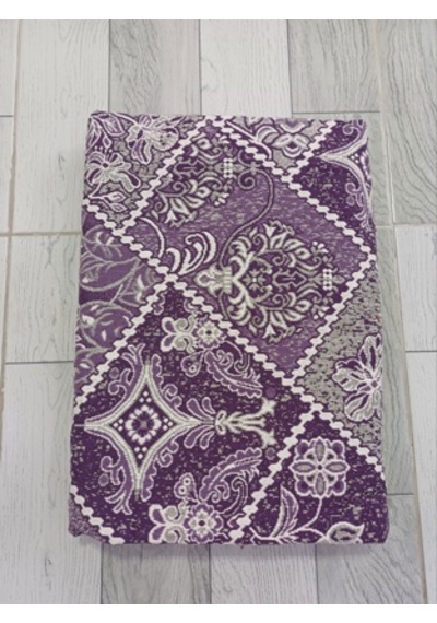 Savan Dokuma Halı Örtüsü 4m² 170 240 Kale Lila5 Diğer