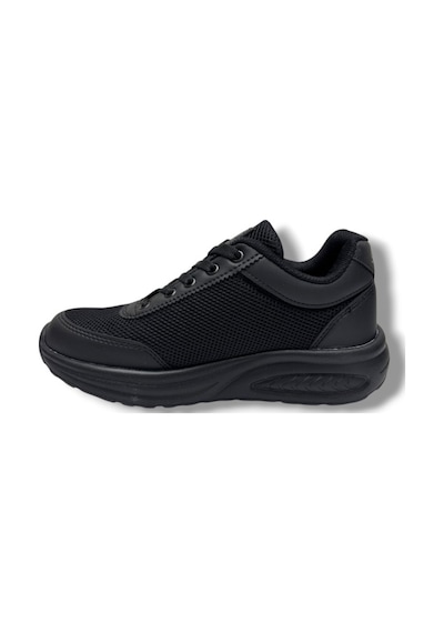 Parley 724-26 Anorak Anatomik Taban Bağcıklı Kadın Sneaker Siyah
