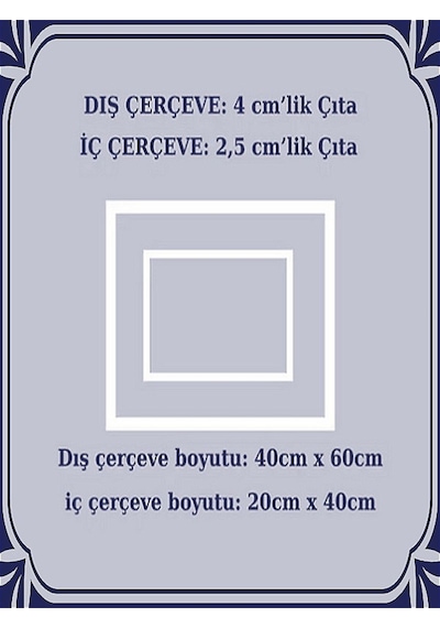 Dekoratif Boyanabilir Poliüretan Duvar Çıtası- 2'li Koridor Çerçevesi -4 Cm Ve 2.5 Cm -duvar Süsü