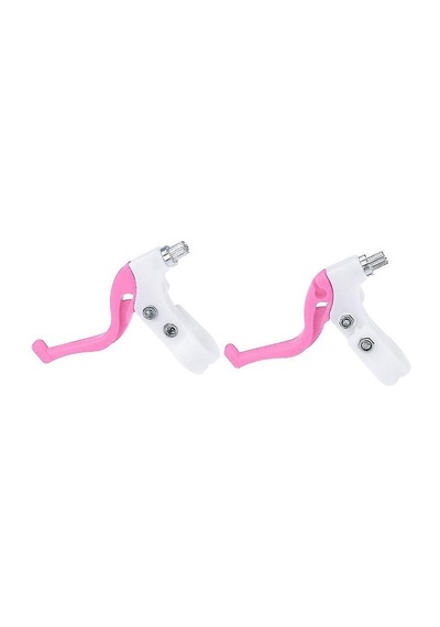 Bisiklet Fren Kolu- E0068 Pembe Full Plastik Çocuk Bisikleti Pembe Renk Sağ Sol Fren Kolu