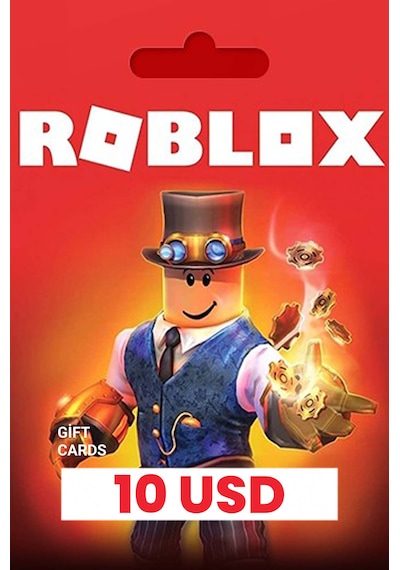 Roblox Gift Card 10 Usd