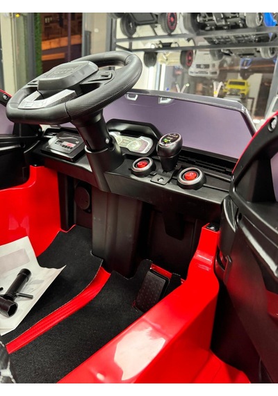 Audi Akülü Araba 12 Volt 0-5 Yaş Kırmızı