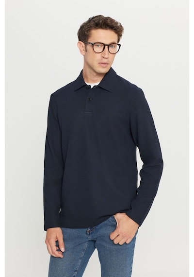 Altınyıldız Classıcs Erkek Lacı Pamuklu Slim Fit Dar Kesim Polo Yaka Uzun Kollu Jakarlı Esnek Tişört Altınyıldız Classıcs Erkek Lacı Pamuklu Slim Fit Dar Kesim Polo Yaka Uzun Kollu Jakarlı Esnek Tişört