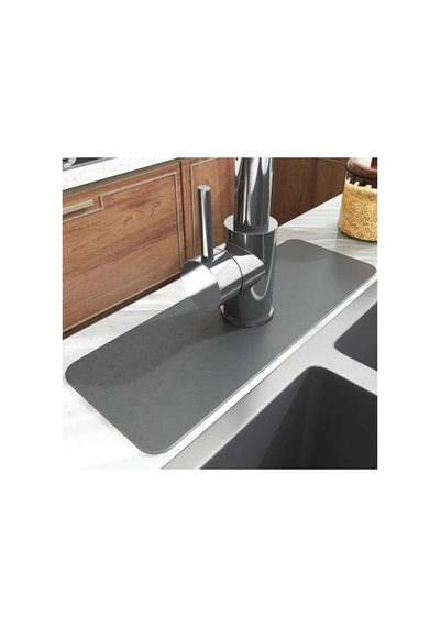Su Emici Sihirli Lavabo Kenar Matı Siyah