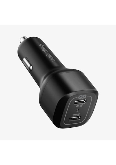 Spigen 65w Usb-c 2 Port Araç İçi Hızlı Şarj Aleti Pps Desteği Akım Korumalı Güç Adaptörü Çakmaklık İphone & Android & İpad & Macbook Type-c - Acp02562 Spigen Tr li Spigen 65w Usb-c 2 Port Araç İçi Hızlı Şarj Aleti Pps Desteği Akım Korumalı Güç Adaptörü Çakmaklık İphone & Android & İpad & Macbook Type-c - Acp02562 Spigen Tr li