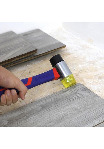 Workpro Wp241036 40mm Fiberglas Saplı Çift Başlı Hassas Lastik Çekiç
