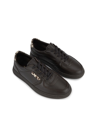 Tamer Tanca Kadın Hakiki Deri Kahverengi Sneakers & Spor Ayakkabı 849 26031 Bn Ayk Sk26-27 Kahve Nappa