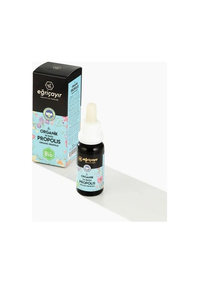 Eğriçayır Organik Propolis Damla Su Bazlı 20 Ml 2'li Paket