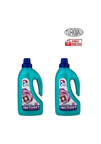 Sıvı Çamaşır Deterjanı Actisoft Rekliler Için 2x1500 Ml 1500 ML