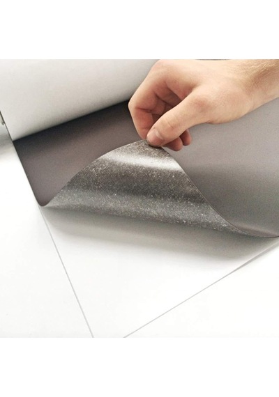 Yapışkanlı Magnet Tabaka 61x101 Cm. 0,4 Mm. Özel Yapışkanlı Diğer