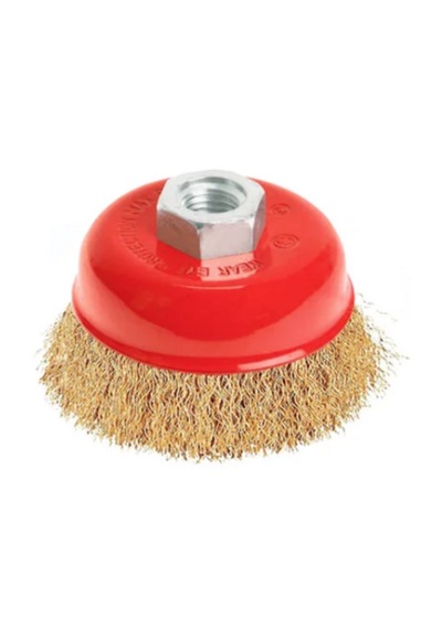 Bay Tec Saçaklı Çanak Tel Fırça 65 Mm