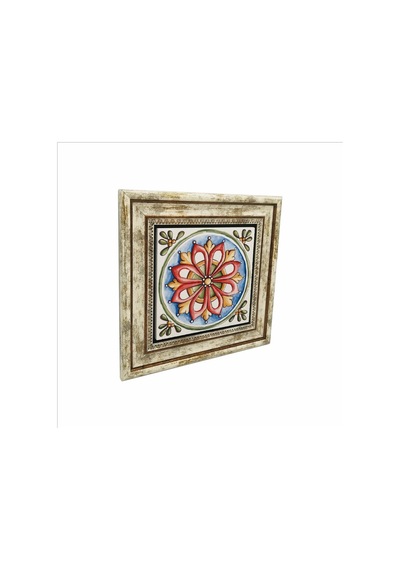 İtalyan Deseni Baskılı Taş Tablo 25x25 703