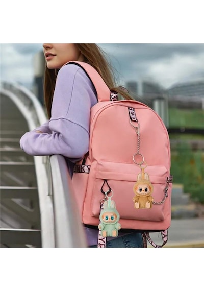 Mayamiyasa Labubu Peluş, Labubu Canavar Anahtarlık, Labubu Bebek Anahtarlık, Labubu Sırt Çantası Takıları, Labubu Peluşları Labubu Peluş Bebek, Labubu Peluş Bebek, Labubu Figürü Mor Mor